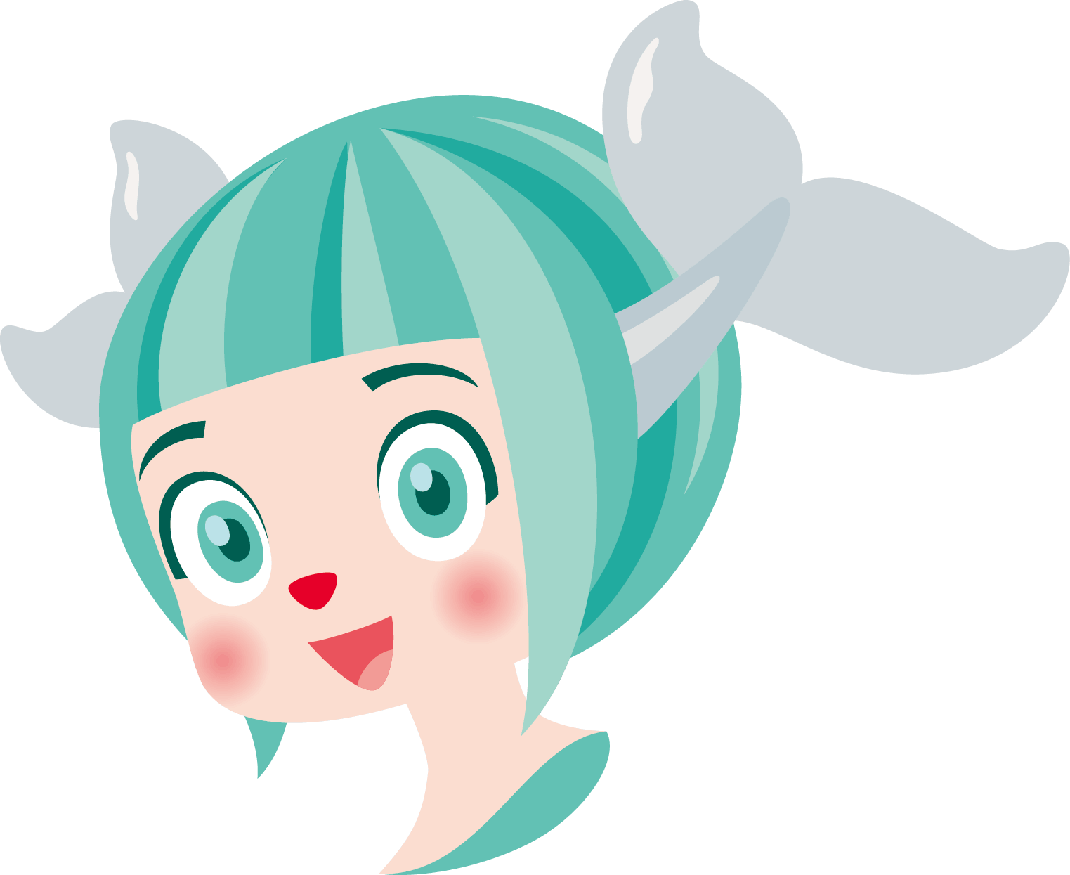 イルカ耳